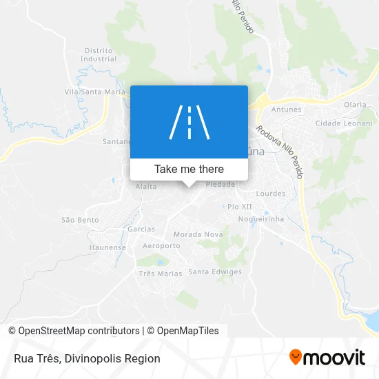 Rua Três map