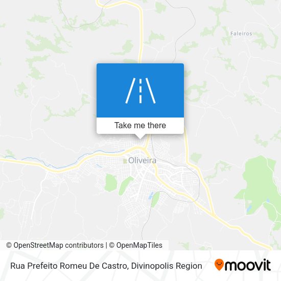 Rua Prefeito Romeu De Castro map
