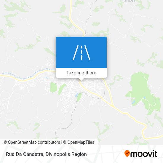 Rua Da Canastra map