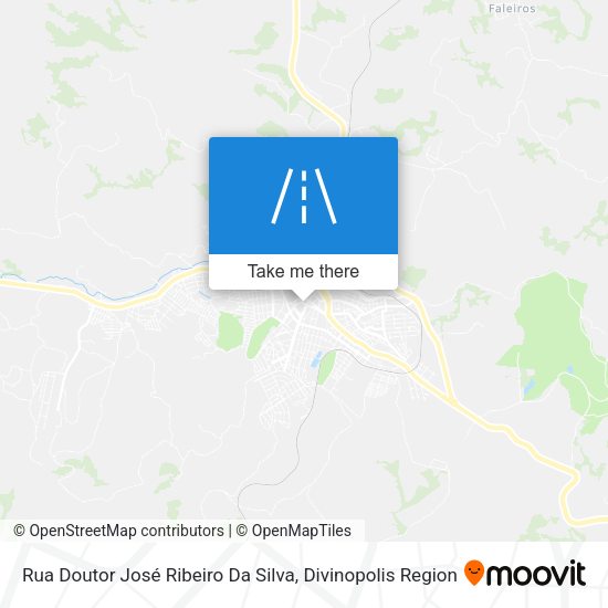 Rua Doutor José Ribeiro Da Silva map
