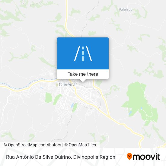 Rua Antônio Da Silva Quirino map