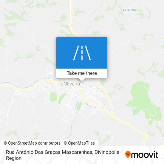 Rua Antônio Das Graças Mascarenhas map