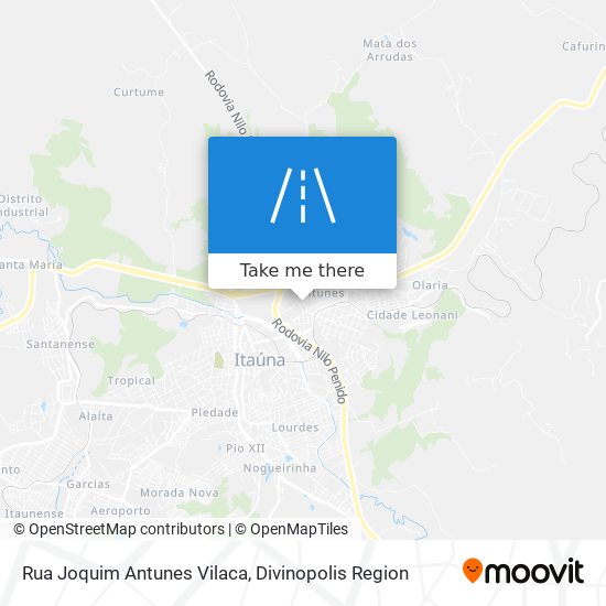 Rua Joquim Antunes Vilaca map