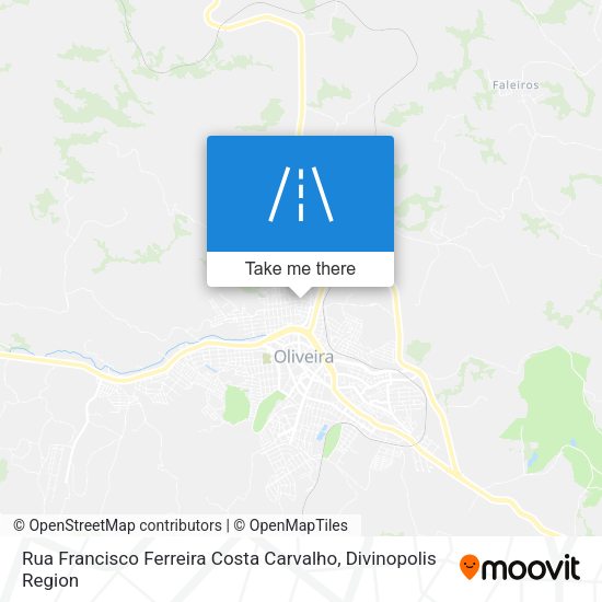 Rua Francisco Ferreira Costa Carvalho map