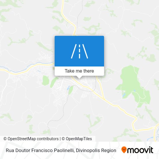 Rua Doutor Francisco Paolinelli map