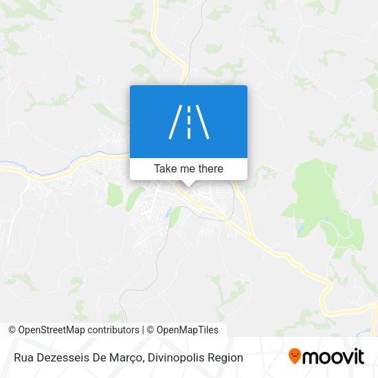 Rua Dezesseis De Março map