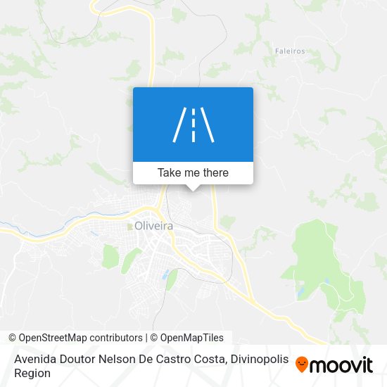 Avenida Doutor Nelson De Castro Costa map