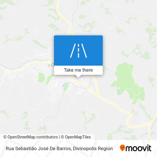 Rua Sebastião José De Barros map