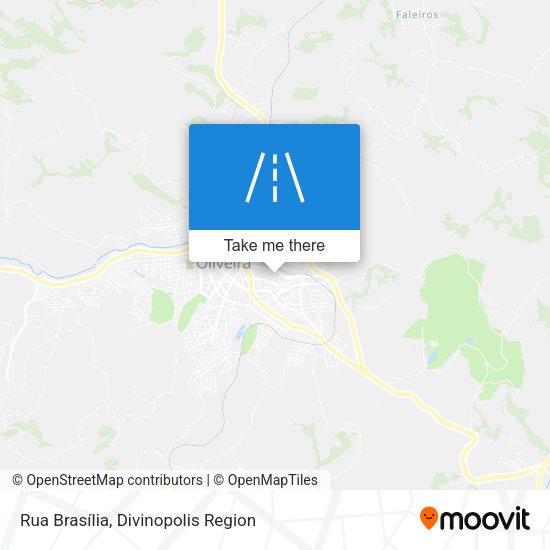 Rua Brasília map