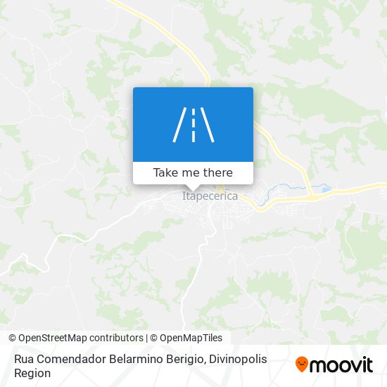 Rua Comendador Belarmino Berigio map