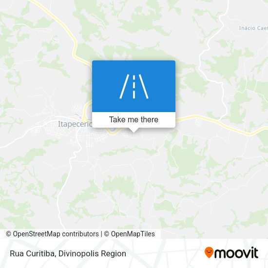 Rua Curitiba map