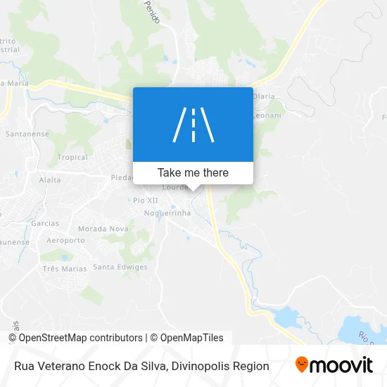Rua Veterano Enock Da Silva map