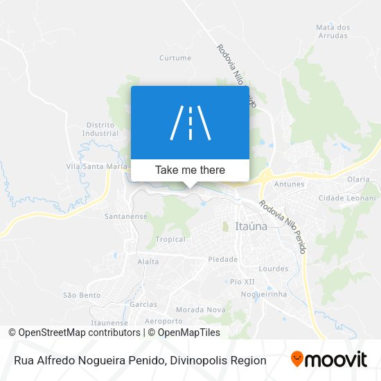 Rua Alfredo Nogueira Penido map