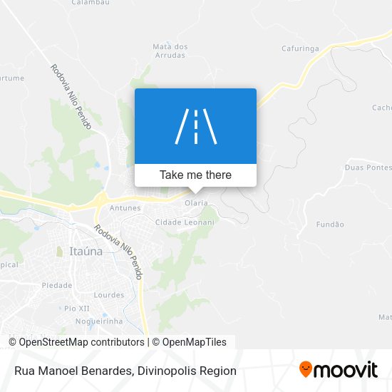 Rua Manoel Benardes map