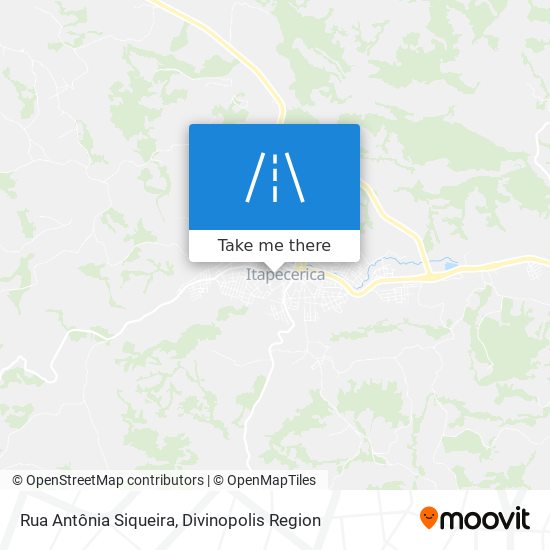 Rua Antônia Siqueira map