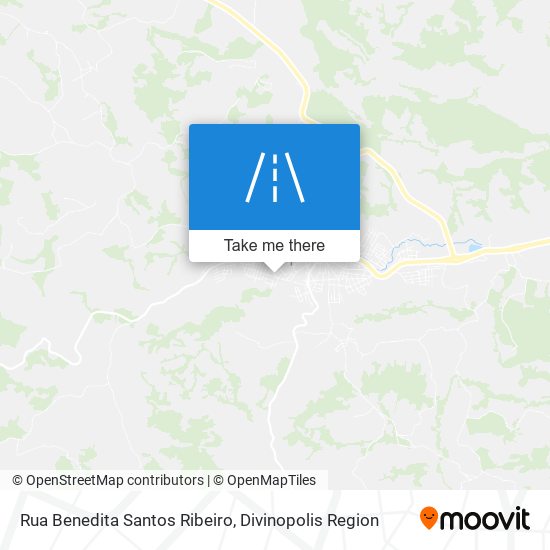 Mapa Rua Benedita Santos Ribeiro