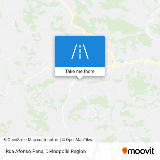 Mapa Rua Afonso Pena