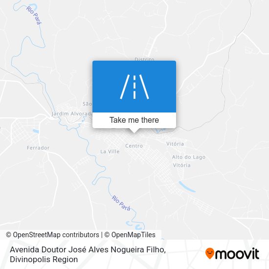 Avenida Doutor José Alves Nogueira Filho map