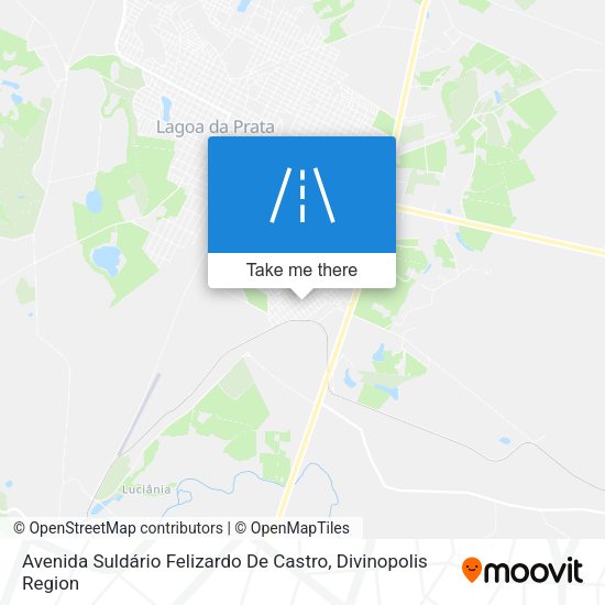 Avenida Suldário Felizardo De Castro map