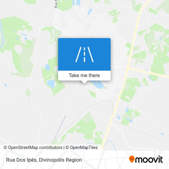 Rua Dos Ipês map