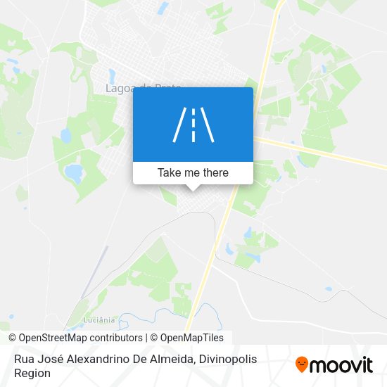 Rua José Alexandrino De Almeida map