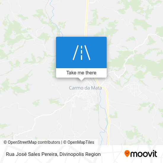 Rua José Sales Pereira map