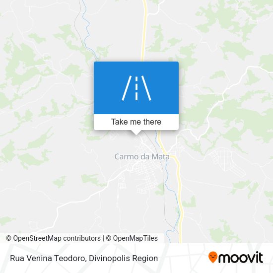 Rua Venina Teodoro map