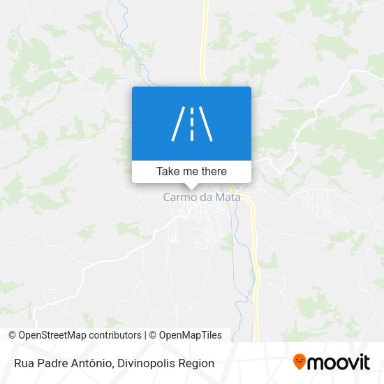 Rua Padre Antônio map