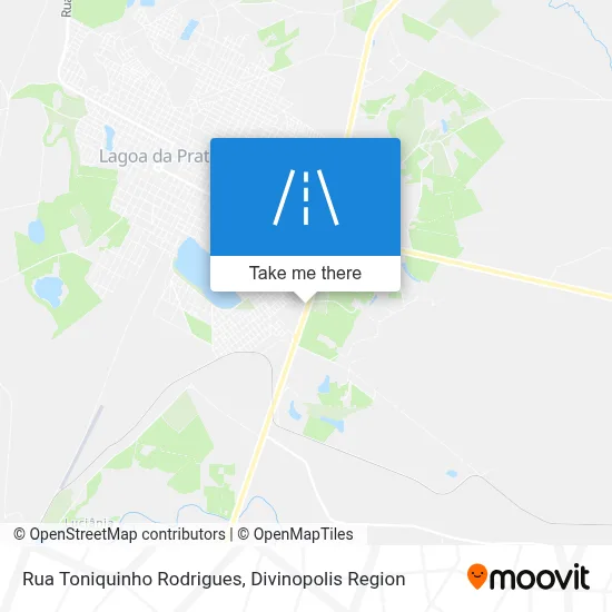 Rua Toniquinho Rodrigues map