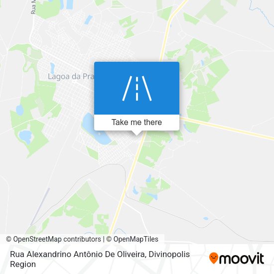 Rua Alexandrino Antônio De Oliveira map