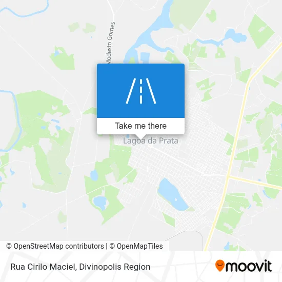 Rua Cirilo Maciel map