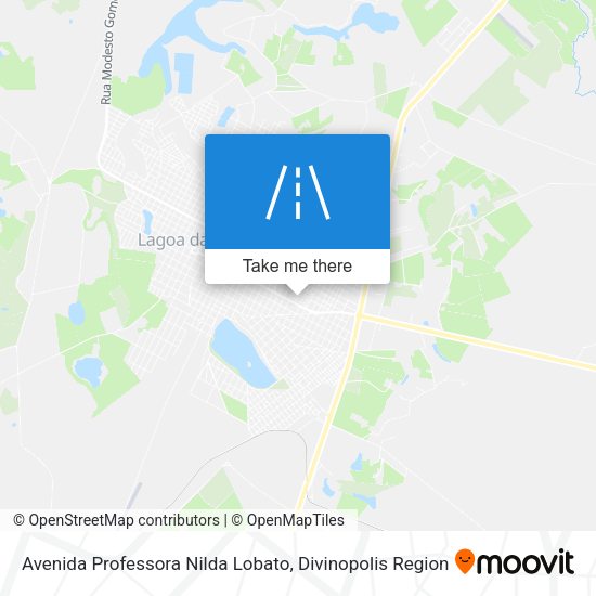 Avenida Professora Nilda Lobato map