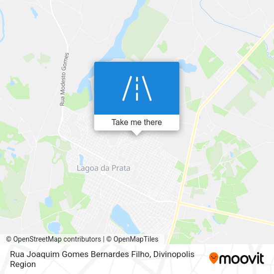 Rua Joaquim Gomes Bernardes Filho map