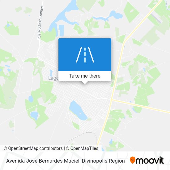 Avenida José Bernardes Maciel map