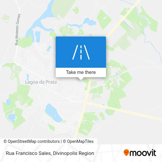 Rua Francisco Sales map