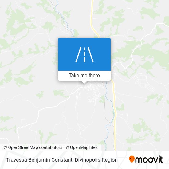 Travessa Benjamin Constant map