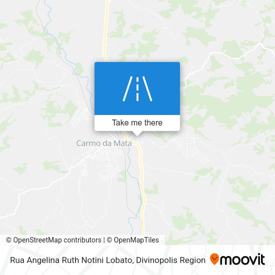 Rua Angelina Ruth Notini Lobato map
