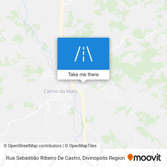 Rua Sebastião Ribeiro De Castro map