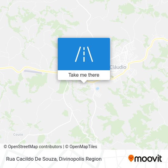 Rua Cacildo De Souza map