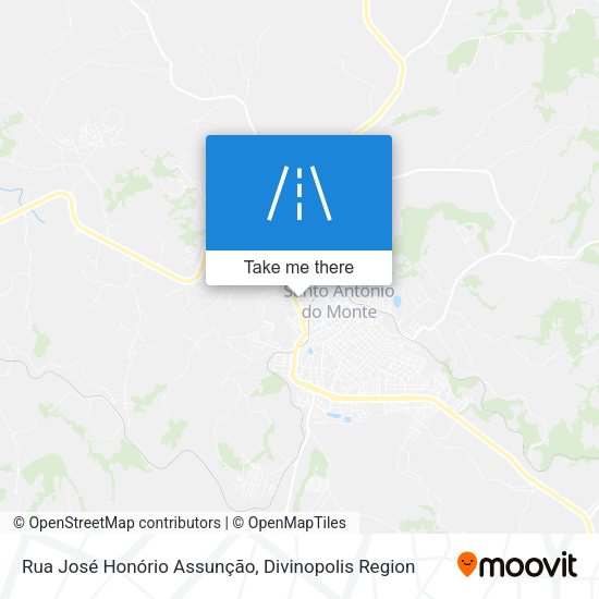 Rua José Honório Assunção map