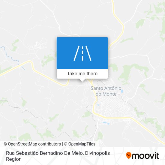 Rua Sebastião Bernadino De Melo map
