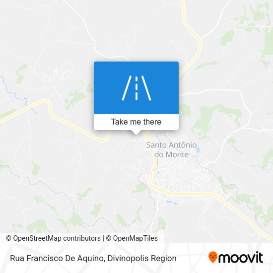 Rua Francisco De Aquino map