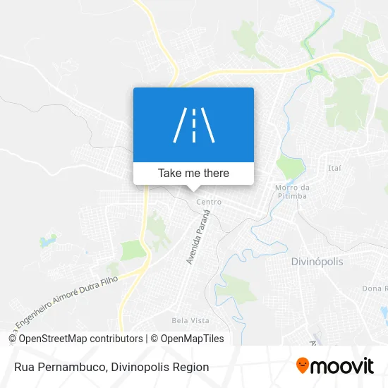Rua Pernambuco map