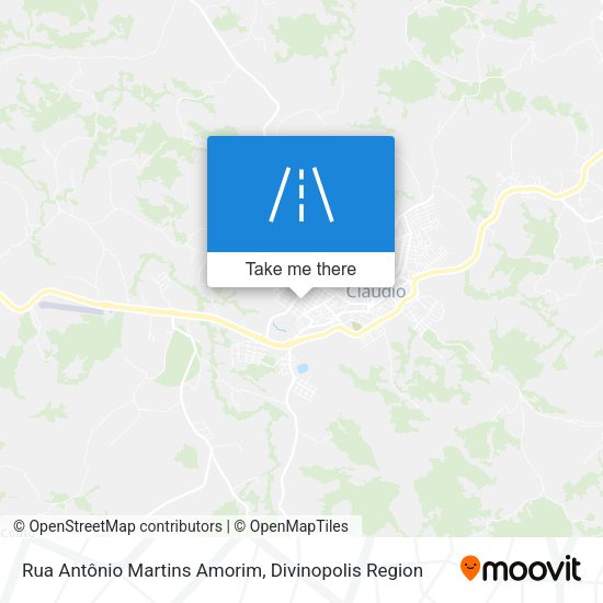 Rua Antônio Martins Amorim map