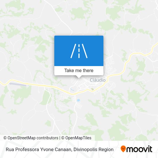 Rua Professora Yvone Canaan map