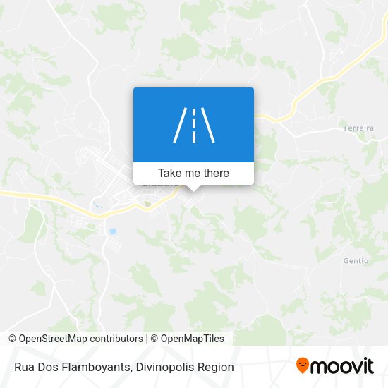 Rua Dos Flamboyants map