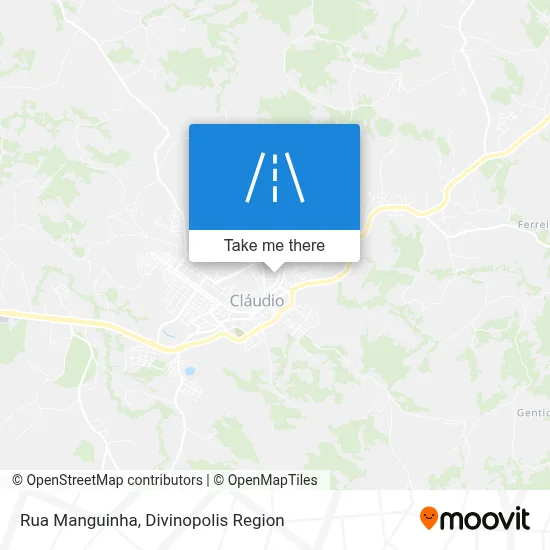 Rua Manguinha map