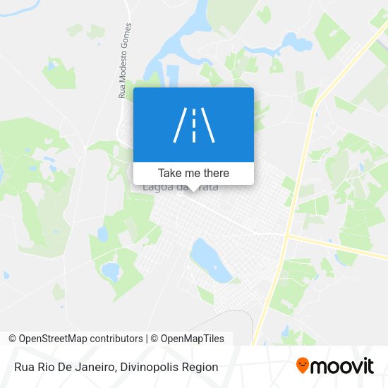 Rua Rio De Janeiro map