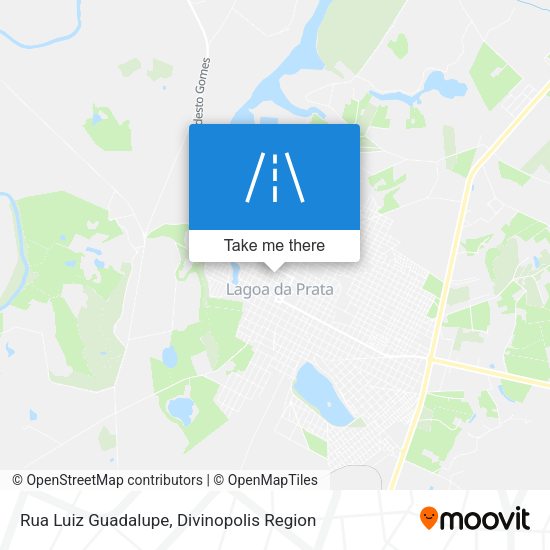 Rua Luiz Guadalupe map