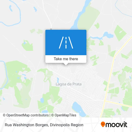 Rua Washington Borges map